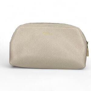 FURLA Camelia Saffiano Leather Cosmetic Case Pouch